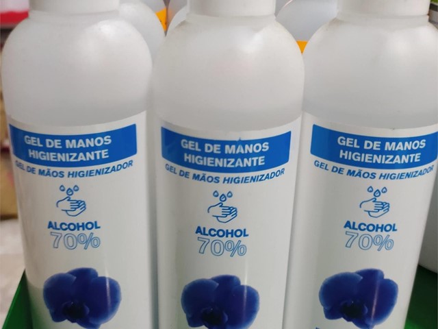 GEL DE MANOS ALCOHOL 70%